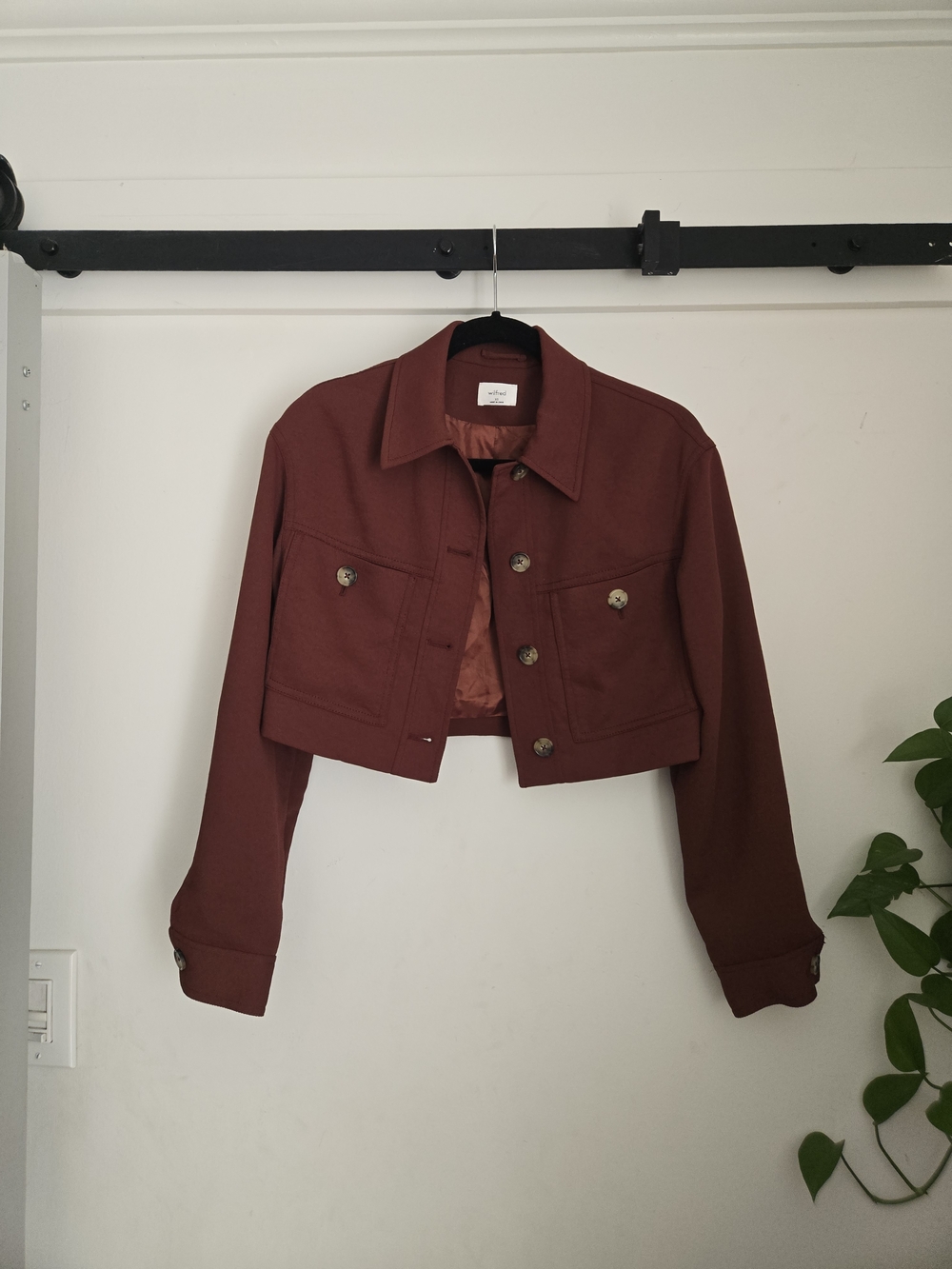 Wilfred Cropped Jacket